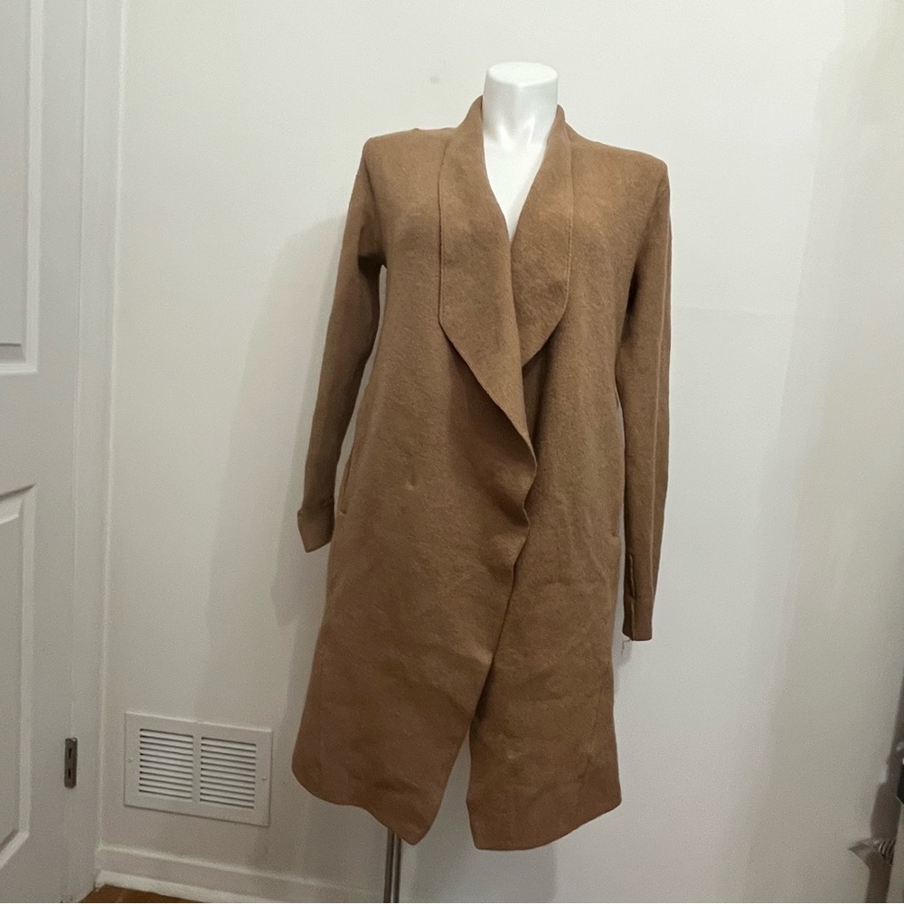 Open front cardigan coat by Moth is in excellent condition.   Size small - Picture 2 of 12